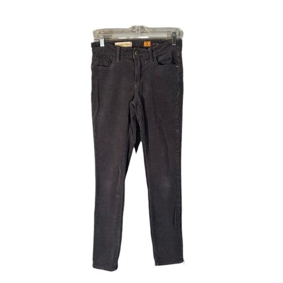 Pilcro & the Letterpress Black Skinny Ankle Casual Denim Jeans Women Sz 28 - Picture 1 of 11